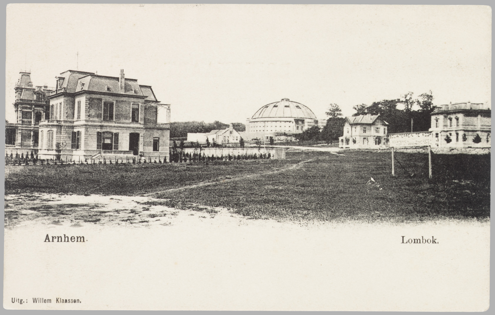 In 1905 was er midden in de wijk Lombok nog een stuk meer ruimte