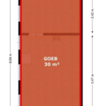 Plattegrond garage/berging